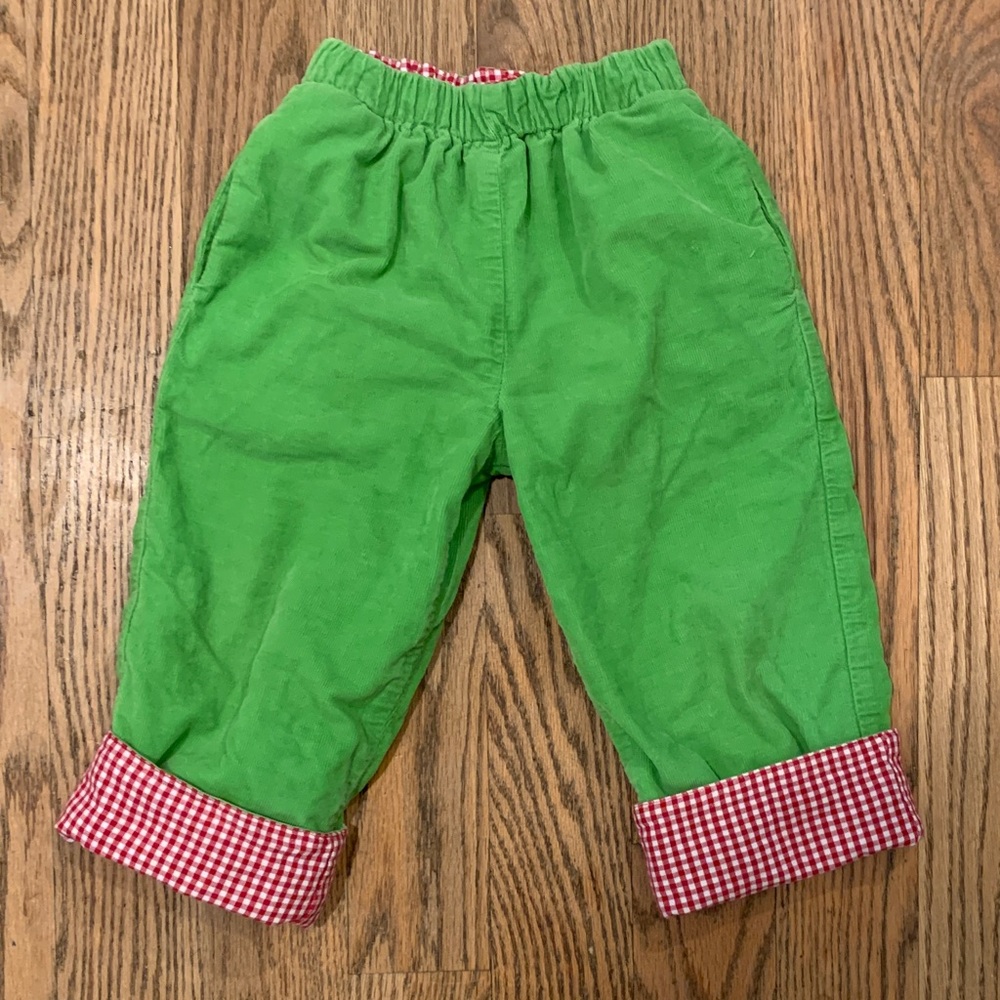 Corduroy Matching Set with Reversible Pants